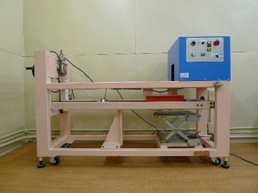 床材の滑り性試験装置