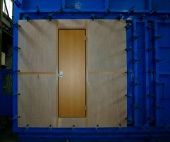 ドアの通気特性試験